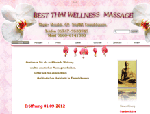 Tablet Screenshot of best-thaimassage.de